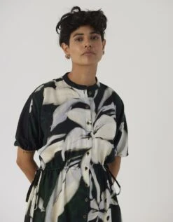 Chicory Black Side Tie Up Dress 12 Chicory Black Side Tie Up Dress -Ethereal Styles yambb214