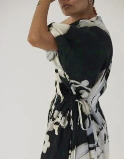 Chicory Black Side Tie Up Dress 14 Chicory Black Side Tie Up Dress -Ethereal Styles yambb216