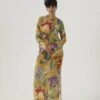 Allora Yellow Lei Lani Dress -Ethereal Styles yambb321