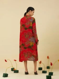 Red Paul Dress -Ethereal Styles yc12d57redb