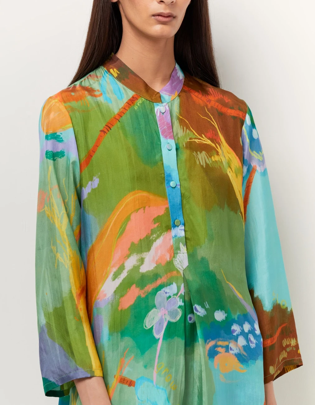 Blue Orgey Dress 6 Blue Orgey Dress - Image 4